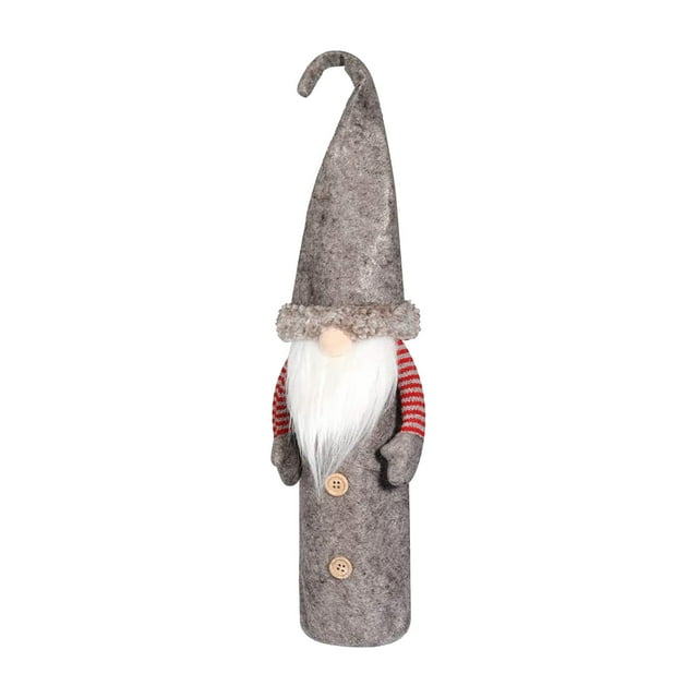 Moins de 10 Événement & Fête Rouge Noël Homme Ensemble Champagne Barbe Vin Blanc Ensemble Vieux Sans Visage