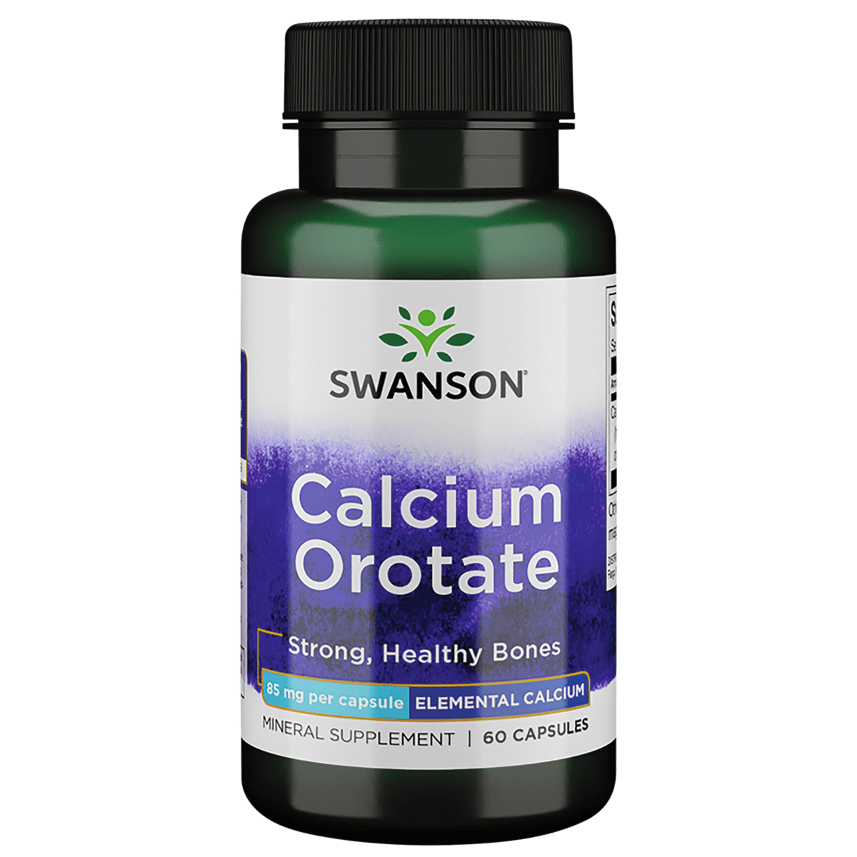 Swanson calcium orotate 85 Milligrams 60 Capsules