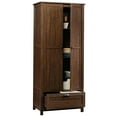 thumbnail image 3 of Kingfisher Lane Engineered Wood Storage Cabinet in Rustic Walnut, 3 of 11
