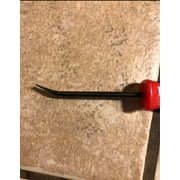 Snap-on tools Mini pocket pry bar w/clip Red white logo