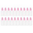 thumbnail image 1 of Botella gotero líquida de 30 ml PE con tapa, paquete de 20 en color rosa, 1 of 5