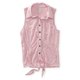 thumbnail image 2 of Aeropostale - Polo con botones completos jaspeados para mujer, rosa, extra pequeÃ±o Aeropostale Polo, 2 of 2