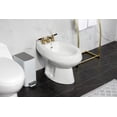 thumbnail image 3 of Kingston Brass KB6327DKL Kaiser Three-Handle Bidet Faucet, Brushed Brass, 3 of 5