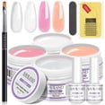 thumbnail image 1 of Kit de gel para uñas Builder SAVILAND de 4 colores con 100 formas, 1 of 6