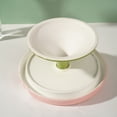 thumbnail image 4 of Fairela Elevated Ceramic Cat Bowl,Anti-Slip Raised Pet Feeder with Ice Cream Style Design,Pink, 4 of 8