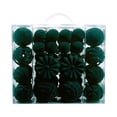 thumbnail image 1 of 48 piezas de adornos navideños colgantes, regalo considerado, adornos para fiestas, decoración para de para vacaciones Verde oscuro, 1 of 8