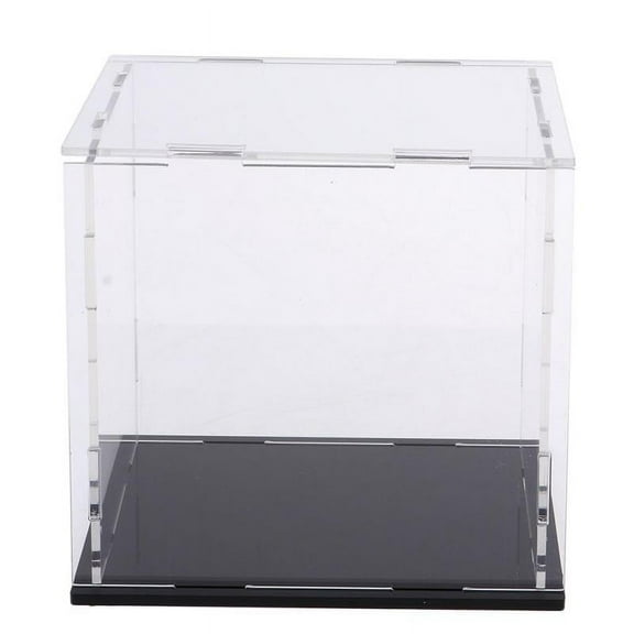 Acrylic Display Case/ Box Dust- Showcase Assembly 10x10x10cm
