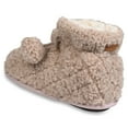 thumbnail image 3 of Gaahuu womens quilted teddy bear memory foam slipper boot, 3 of 5