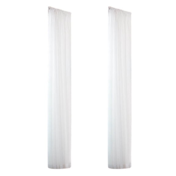 Wovilon Colorful Gauze Door And Window Curtains, Glass Gauze Curtains, Transparent Window Screens