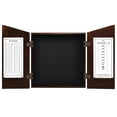 thumbnail image 2 of DARTBOARD CABINET-CAPPUCCINO, 2 of 2