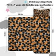 thumbnail image 5 of Halloween Black Cat Pumpkin Pattern Toddler Nap Mats for Kids Preschool,50"x20" Sleeping Mat Bag or Kids,Toddler Sleeping Bag,Toddler Nap Mat or Daycare, 5 of 6