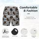 thumbnail image 3 of Fotbe Haloween Pumpkins Traje de Baño para Hombre – Shorts de Natación de Secado Rápido con Forro y Bolsillos-3X-Large, 3 of 6