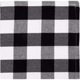 thumbnail image 3 of Yourtablecloth 100% Cotton Checkered Buffalo Plaid Tablecloth for Home, Restaurants, Cafs Be it for Everyday Dinner Picnic or Occasions Like Thanksgiving 60 x 104 Rectangle/Oblong Black and White, 3 of 5