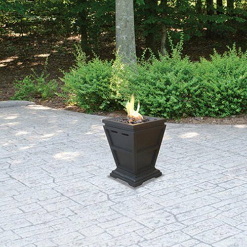 D Tabletop Lp Gas Fire Pit, Fire Pit Electronic Ignition