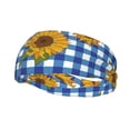 thumbnail image 2 of Goofa Sunflowers Pattern Sweatbands Sports Headband for Men & Women,Moisture Wicking Athletic headband,Breathable Sweatband,Sports accessories,Workout gear, 2 of 9