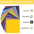 thumbnail image 2 of Paquete de vinilo Huaxing, adhesivo permanente, 90 hojas, 30 x 30 cm, 2 of 7