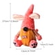 thumbnail image 4 of Adorable bandeja decorativa escalonada para el hogar estilo granja hecha a mano con forma de gnomo de hueso de cachorro de peluche, 4 of 8