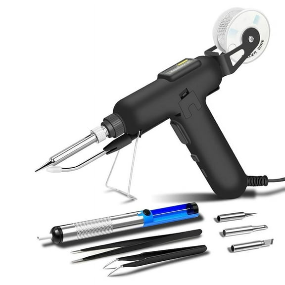 Soldering Iron Kit, 80W 110V Automatic Soldering Tool, Fast Heating Soldering, Suitable for Repair and DIY US Plug