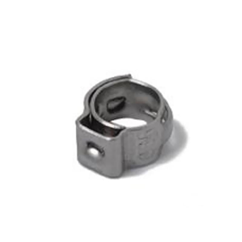70pcs 5.3mm-14.0mm Single Ear Plus Stainless Steel Hydraulic Hose Clamps O-Clips Pipe Fuel Air