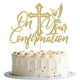 thumbnail image 1 of Cake Topper Mis Quince Para Tu Confirmación Dorado con Brillo, 1 of 7