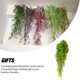 thumbnail image 4 of Toystoory Flores colgantes para puerta de pared artificiales, planta de ratán falso, decoración de jardín, regalos de inauguración de la Type3 NO3, 4 of 6