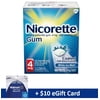 Nicorette 4mg Ice 160ct Gum with FREE $10 E Gift Card