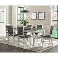 thumbnail image 2 of Home Square 4-Piece Set with Dining Table & Dining Bench & 2 Dining Chairs, 2 of 18