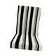 thumbnail image 4 of Cojín para silla con respaldo alto para uso exterior, cojín para muebles de patio, suave, Raya blanca y negra, 4 of 8