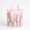 Pink, variant on Msgweeeg Clothes Storage Bag Moving Bags Heavy Duty Nylon Mesh Makeup Bag Portable Travel Cosmetics Storage Bag Mesh Wash Storage Bag
