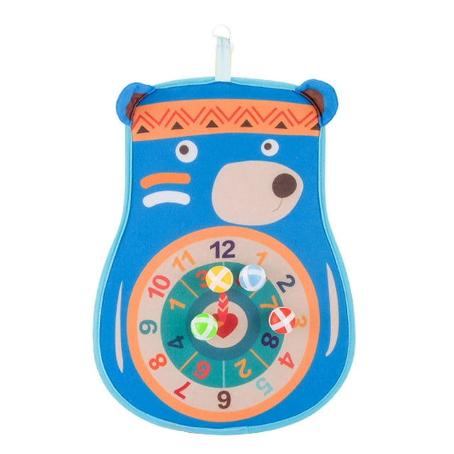 Partheme Novelty Toys 1 Counts Children's Parent-child Throwing Decompression Toy Blue Red