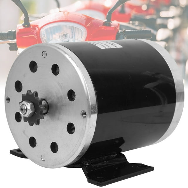 Fabrication Professionnelle Moteur Haute Vitesse avec Pieds, Haute Fiabilité Moteur de Scooter à Trois Roues, Accessoire pour Scooter à Trois Roues 36V500W