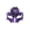 A004- Purple, variant on Masquerade Mask Antique Gold Black Venetian Style for Men Sun Motif Design Halloween Party and Events Single Piece Accessory