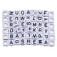 thumbnail image 3 of 200 cuentas espaciadoras sueltas de acrílico cuadradas de 6 mm con letras del alfabeto para hacer joyas 1, 3 of 9