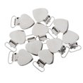 thumbnail image 3 of 10 clips para chupetes con forma de corazón, prácticos para proyectos de bricolaje con cinta. 20mm, 3 of 9