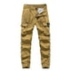thumbnail image 1 of Pantalones largos de hombre para tiempo libre, de moda, para exteriores, de tubo recto, con múltiples bolsillos, para trabajo, elásticos, 1 of 8