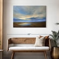 thumbnail image 3 of Elephant Stock Heavenly Light I Wall Art - Horizontal Canvas Wall Art - Hallway Wall Decor - Abstract Canvas - Brown And Blue Decor By Sheila Finch - 45" x 30", 3 of 8