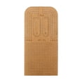thumbnail image 2 of veasfak 1PC Leather Craft Punching Positioning Calculation Ruler Clear Acrylic 175x85mm 4mm, 2 of 9