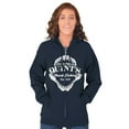 thumbnail image 4 of Amity Island Shark Fishing EST 1975 Unisex Plus Size Zip Hoodie Brisco Brands 2X, 4 of 6