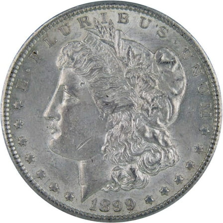 1899 O Morgan Dollar AU About Uncirculated 90% Silver $1 US Coin Collectible