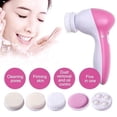 thumbnail image 3 of Electric Facial Cleaner 5 IN 1 Face Cleansing Brush Wash Machine Spa Skin Care Massager Blackhead Cleaning Facial Cleanser Tools, 3 of 9