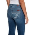 thumbnail image 2 of 7 For All Mankind Womens   Dojo Lake Blue Trouser 34 Denim, 2 of 4
