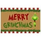 thumbnail image 2 of Alfombra de bienvenida navideña de Disney Rug Grinch: decoración divertida y alegre para la entrada, ideal para festividades navideñas Decoraciones de baño de Grinch, 2 of 3