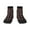2 Black-1, variant on Leopard Print Pattern Quarter Crew Socks,Toe Seamed Ankle Socks,Cotton Cushioned Breathable Athletic Crew Sports Socks