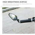 thumbnail image 3 of RUNROTOO 2Pcs Professional Bike Mirror Black Nylon PA Adjustable For Cycling, 3 of 5