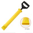 thumbnail image 3 of MERRYHAPY 1Pc Multifunctional Cement Laying Device Yellow Caulking Rod with 5 Interchangeable Heads for Grouting, 3 of 8