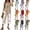 26# Brown, variant on Casual Round Neck Tunic Top & Wide Leg Pants Set - 2-Style Layer Options for Women, Flowy Lounge Outfits Red L