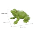 thumbnail image 2 of Masteelf Lifelike Frog Toy for Children Realistic PVC Animal Model Educational Frog Figurine for Kids Learning and Imaginative Play, 2 of 8