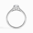 thumbnail image 3 of Divine Jewel 1.3 Ct Pear Cut Lab Created Diamond Engagement Ring - Stunning Design for Women - 14K White Gold Plated - Perfect for Proposals, Anniversaries, and Special Occasions - Prong Setting, 3 of 3
