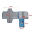 thumbnail image 5 of Cambiador de pañales multifuncional, impermeable y antiorina, con bolsa para toallitas húmedas., 5 of 5