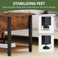 thumbnail image 5 of Uforic Coffee Table with Storage, Lift-Top Wooden Center Table for Home & Office, Rustic Brown, 5 of 9